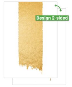 tweezijdig bedrukt. Formaat A4. Superieur kwaliteitskarton 200 grams FSC Mix. Inhoud 50 vel. Papier geschikt voor inkjet-