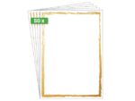 Papier met motief Sigel, Golden frame, tweezijdig motief,   superieure kwaliteit karton,FSC Mix Cred (Ink/Laser/Copy),