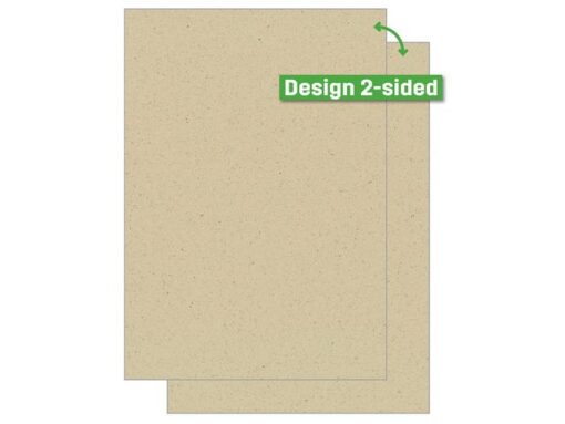 Gras papier Sigel, Blank grass paper, gras papier, FSC Mix  Credit (Ink/Laser/Copy), 100 g, A4, 100 vel