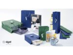 Cadeautas Sigel Medium, ultramarijn blauw