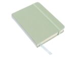 Kangaro KTC Schetsboek Kangaro A6 mint PU hardcover 80 blad 140 grams   roomwit papier met elastiek en lint