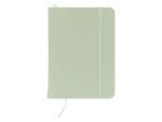 Kangaro KTC Schetsboek Kangaro A6 mint PU hardcover 80 blad 140 grams   roomwit papier met elastiek en lint