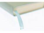 Kangaro KTC Schetsboek Kangaro A6 mint PU hardcover 80 blad 140 grams   roomwit papier met elastiek en lint