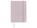 Kangaro KTC Schetsboek Kangaro A6 violet PU hardcover 80 blad 140 grams roomwit papier met elastiek en lint