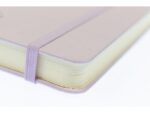 Kangaro KTC Schetsboek Kangaro A6 violet PU hardcover 80 blad 140 grams roomwit papier met elastiek en lint