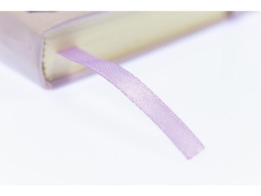 Kangaro KTC Schetsboek Kangaro A6 violet PU hardcover 80 blad 140 grams roomwit papier met elastiek en lint