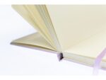 Kangaro KTC Schetsboek Kangaro A6 violet PU hardcover 80 blad 140 grams roomwit papier met elastiek en lint
