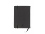 Kangaro KTC Schetsboek Kangaro A6 zwart PU hardcover 80 blad 140 grams  roomwit papier met elastiek en lint