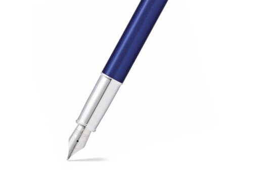 Vulpen SHEAFFER 100 E9339 M Glossy blue lacquer chrome      plated