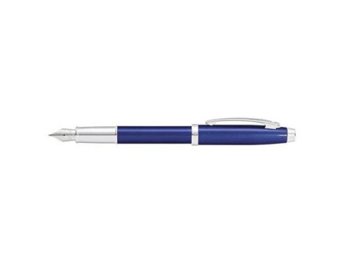 Vulpen SHEAFFER 100 E9339 M Glossy blue lacquer chrome      plated