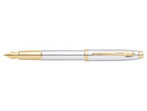 Vulpen SHEAFFER 100 E9340 M Bright chrome gold tone