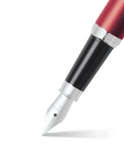taps toelopende silhouet en is een combinatie van moderne elegantie en de hoogste kwaliteit. De wereldwijd erkende witte Sheaffer stip