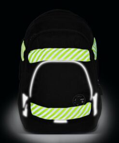 Neon geel. Reflecterend. ; Gemaakt van gerecyclede PET flessen. Alle CO2 die wordt uitgestoten tijdens productie wordt volledig gecompenseerd. 100% PFC- en PVC-vrij