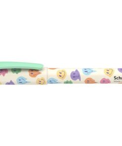 Rollerbal met een ergonomische rubberen gripprofiel en een versterkte roestvrij stalen penpunt. Attractief design op de houder en stevige kunststof clip. Geschikt voor zowel rechts- als linkshandigen. Schrijfkleur: Blauw. Houderkleur: licht groen