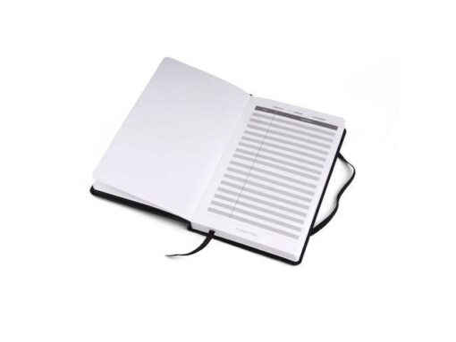 Balpen Giftset SHEAFFER VFM 9405 black chrome met A5        notebook