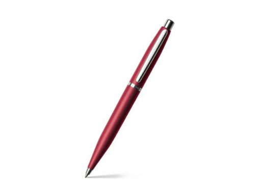 Balpen Giftset SHEAFFER VFM G9403 excessive red chrome      plated F met A6 notebook