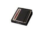 Balpen Giftset SHEAFFER VFM G9403 excessive red chrome      plated F met A6 notebook