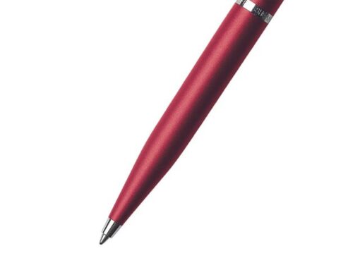 Balpen Giftset SHEAFFER VFM G9403 excessive red chrome      plated F met A6 notebook