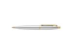 Balpen Giftset SHEAFFER VFM G9422 polished chrome gold      plated met A6 notebook