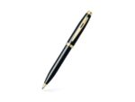 Balpen Giftset Sheaffer 100 G9322 Glossy black gold tone    met gold plated tafelklok