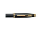 Balpen Giftset Sheaffer 100 G9322 Glossy black gold tone    met gold plated tafelklok