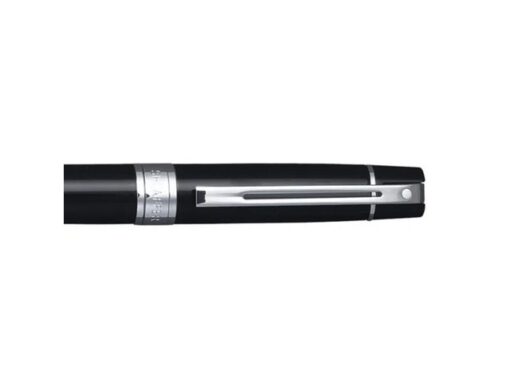Balpen Giftset Sheaffer 300 Balpen Giftset SHEAFFER 300     G9312 Bright chrome gold tone met lederen penetui