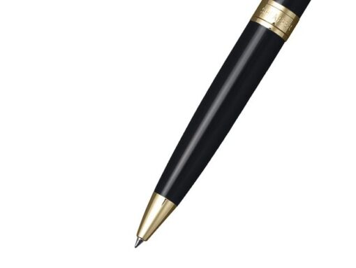 Balpen Giftset Sheaffer 300 Balpen Giftset SHEAFFER 300     G9325 Bright chrome gold tone met lederen penetui