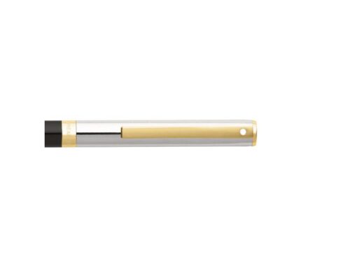 Balpen SHEAFFER Sagaris E9475 Glossy black chrome cap gold  trims