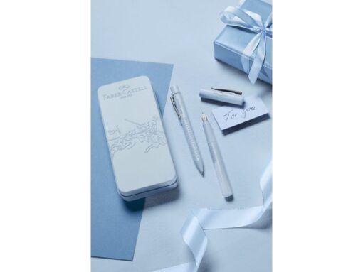 Balpen en Vulpen Faber-Castell Grip 2010 Harmony sky blue   in gift- box.
