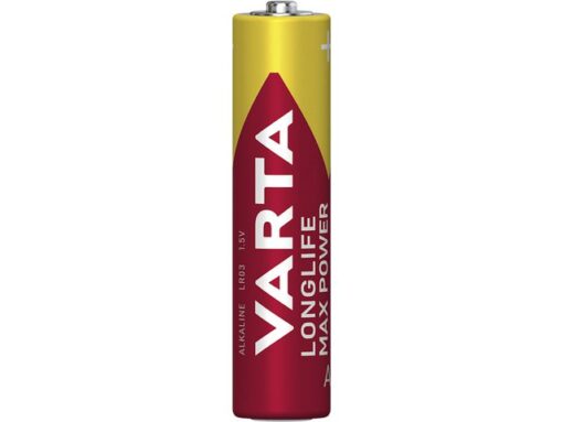 Batterij Varta Longlife Max Power AAA blister a 4 stuks