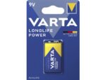 Batterij Varta Longlife Power 9V blister a 1 stuks