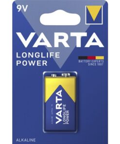 Batterij Varta Longlife Power 9V blister a 1 stuks