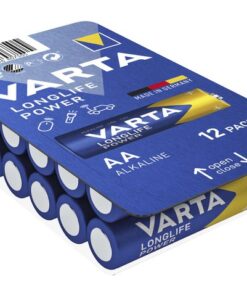 Batterij Varta Longlife Power AA box a 12 stuks