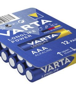 Batterij Varta Longlife Power AAA box a 12 stuks