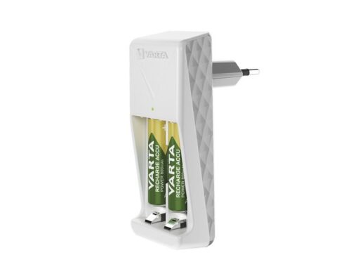 Batterijlader Varta voor 2  AA/AAA batterijen