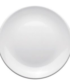 Bord Seco 18 cm melamine wit doos a 6 stuks