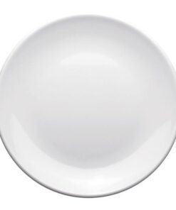 Bord Seco 23 cm melamine wit doos a 6 stuks