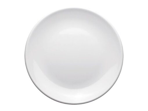 Bord Seco 23 cm melamine wit doos a 6 stuks