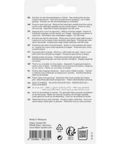Correctieroller One Touch met een ergonomische vorm. Makkelijk met één hand te gebruiken. Eenvoudig navulbaar. Breedte tape 5 mm en lengte 6 m. Blisterkaart met correctieroller en een navulling. Kleur blauw.