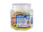 Elastieken Westcott in pot  80gr. ass. maat 40, 50 en 60mm