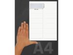 Kangaro KTC Etiket Kangaro ILK 99,1x38,1mm doos à 100 vel 14 etiketten  per A4 vel