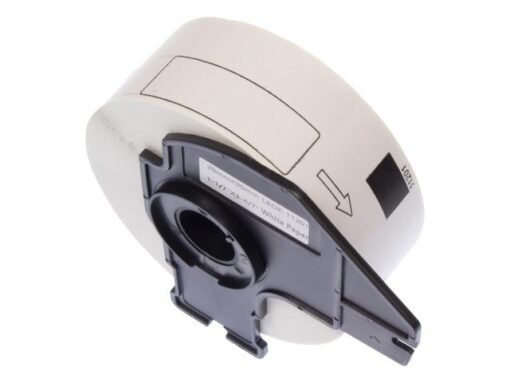 Etiket Kangaro compatible Brother DK-11201 zwart/wit        29x90mm 1 rol a 400 etiketten