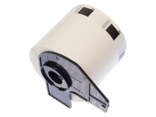 Etiket Kangaro compatible Brother DK-11209 zwart/wit        29x62mm 1 rol a 800 etiketten