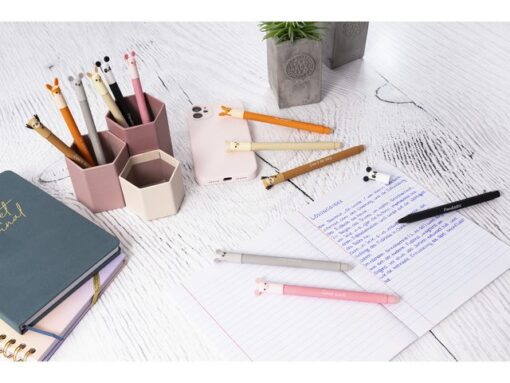 Gelpen Eberhard Faber Animal Erase-It  Lama schrijfkleur:   blauw Tekst: No Drama Lama