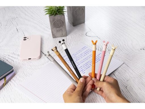 Gelpen Eberhard Faber Animal Erase-It  Panda schrijfkleur:  blauw  Tekst: Pandastic