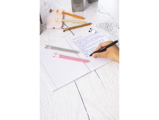 Gelpen Eberhard Faber Animal Erase-It  Panda schrijfkleur:  blauw  Tekst: Pandastic