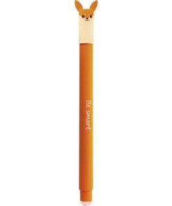 Gelpen Eberhard Faber Animal Erase-It  Vos schrijfkleur:    blauw  Tekst: Be Smart
