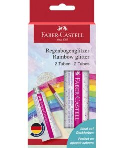 Glitter Faber-Castell Rainbow 2x12ml