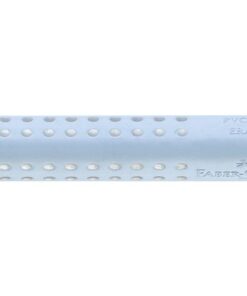 Gum Grip 2001 van hoge kwaliteit en PVC- en latex vrij. Geeft geen veegvlekken. In ergonomische driehoeksvorm. Kleur sky blue.