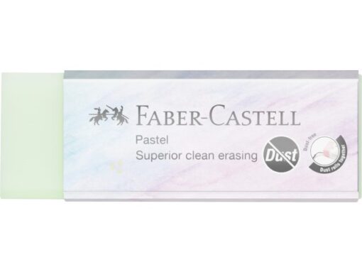 Gum Faber-Castell stofvrij pastel display 20 stuks assorti  kleuren
